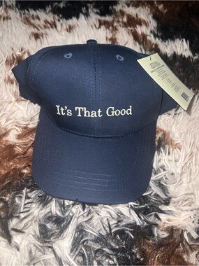 Drake BWFH Navy Baseball Cap "It's That Good"